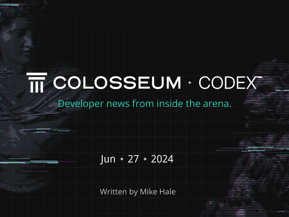 Colosseum Codex: $60M Fund I, Blinks, ZK Compression