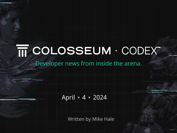Colosseum Codex: Accelerator Mentors, Ackee School of Solana, and Agave Client Runtime